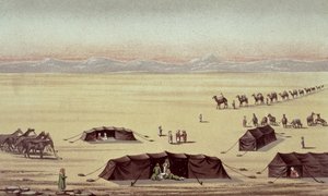 The Desert Camp of Sir Richard Burton